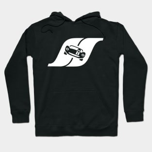 Strombecker "S" Logo White Hoodie